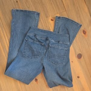 American Eagle Outfitters Denim Flare Luxe Stretch Jeans Small